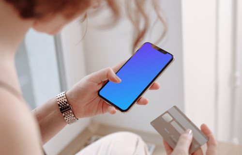 E-Commerce iPhone Mockup