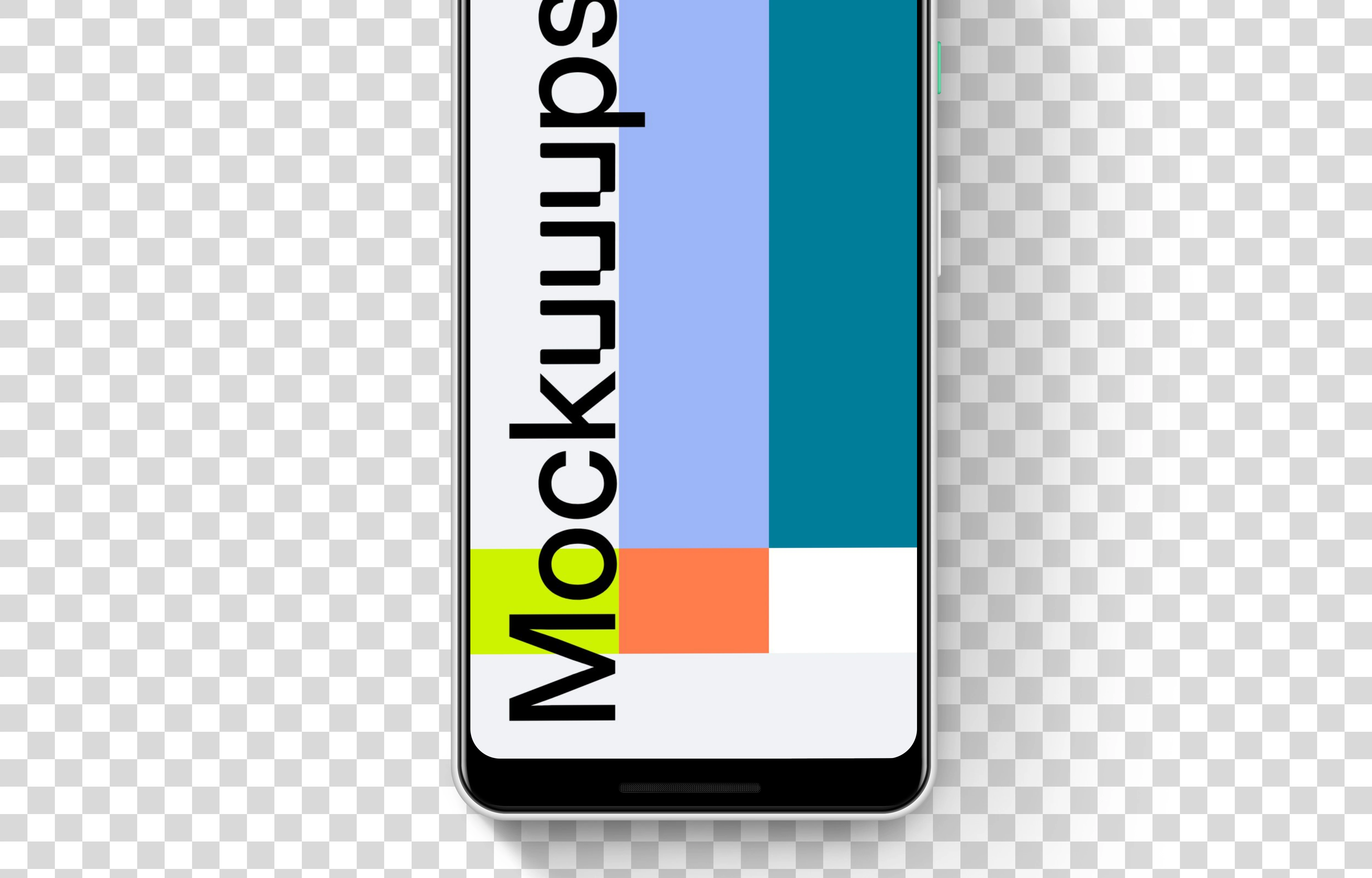 Google Pixel 3 XL mockup (Front)