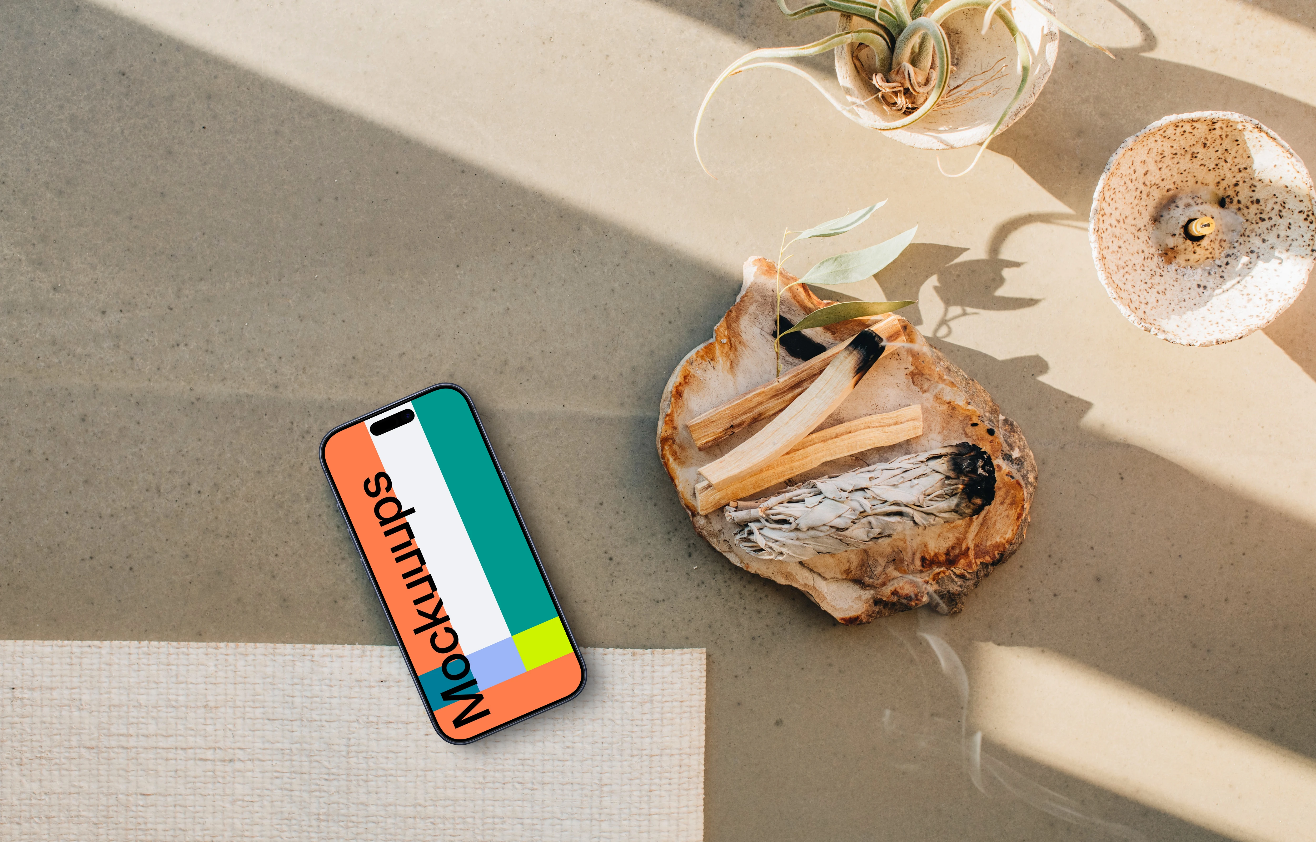 Relaxation iPone mockup