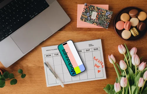 iPhone mockup on the occasion of Mother’s day