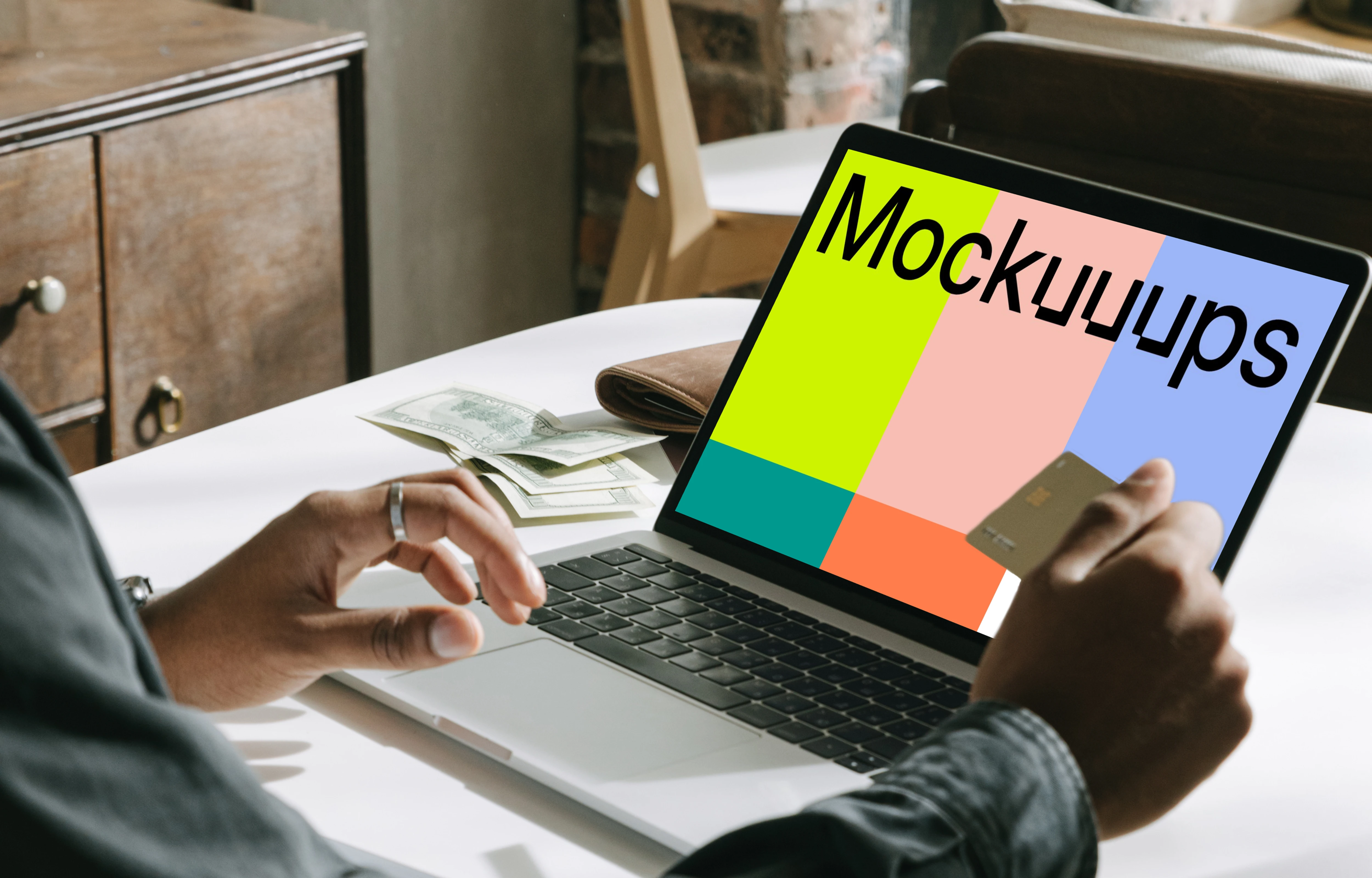 E-Commerce Laptop Mockup