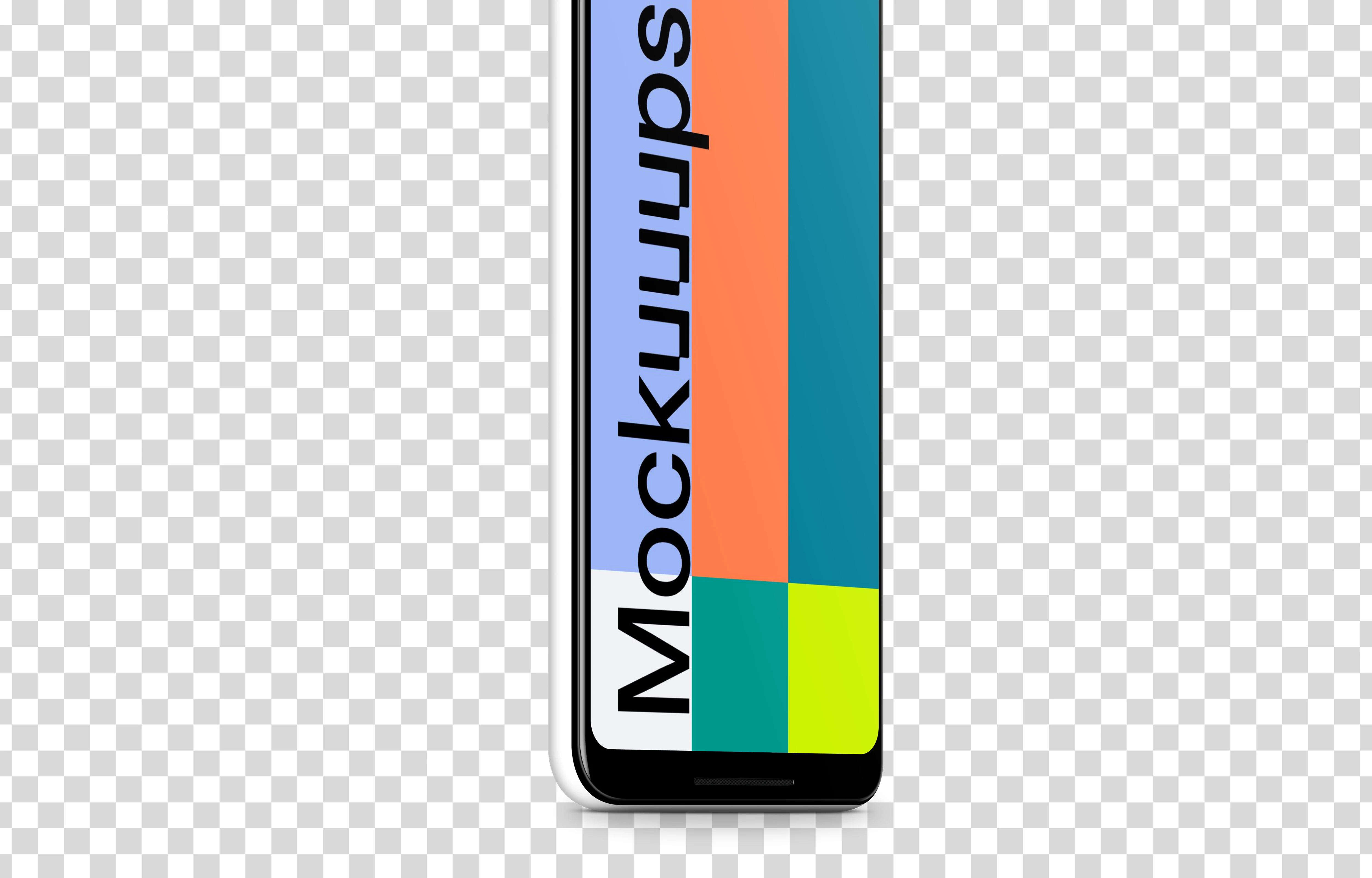 Google Pixel 3 XL Stand mockup (Left)