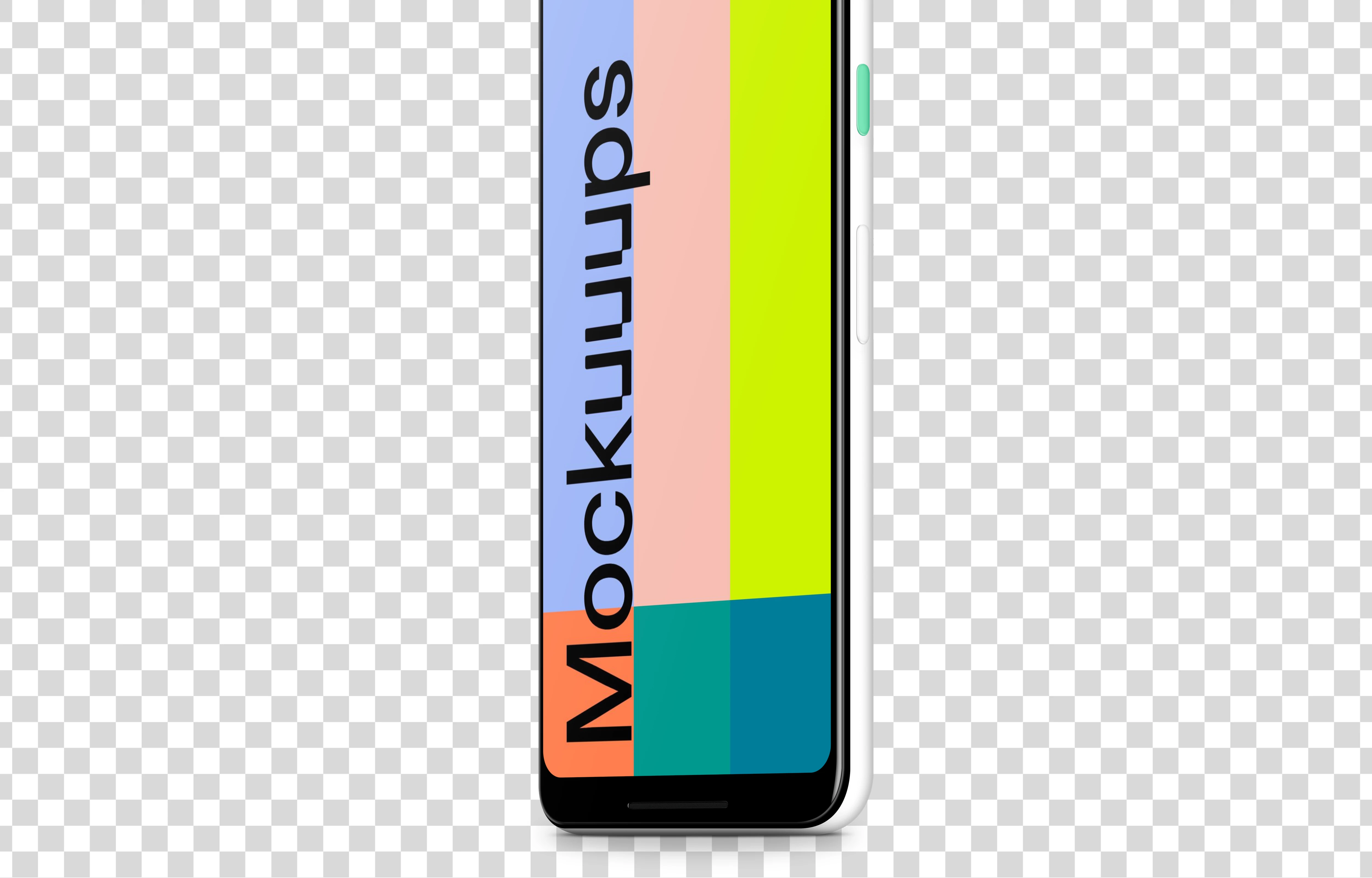 Google Pixel 3 XL Stand mockup (Right)