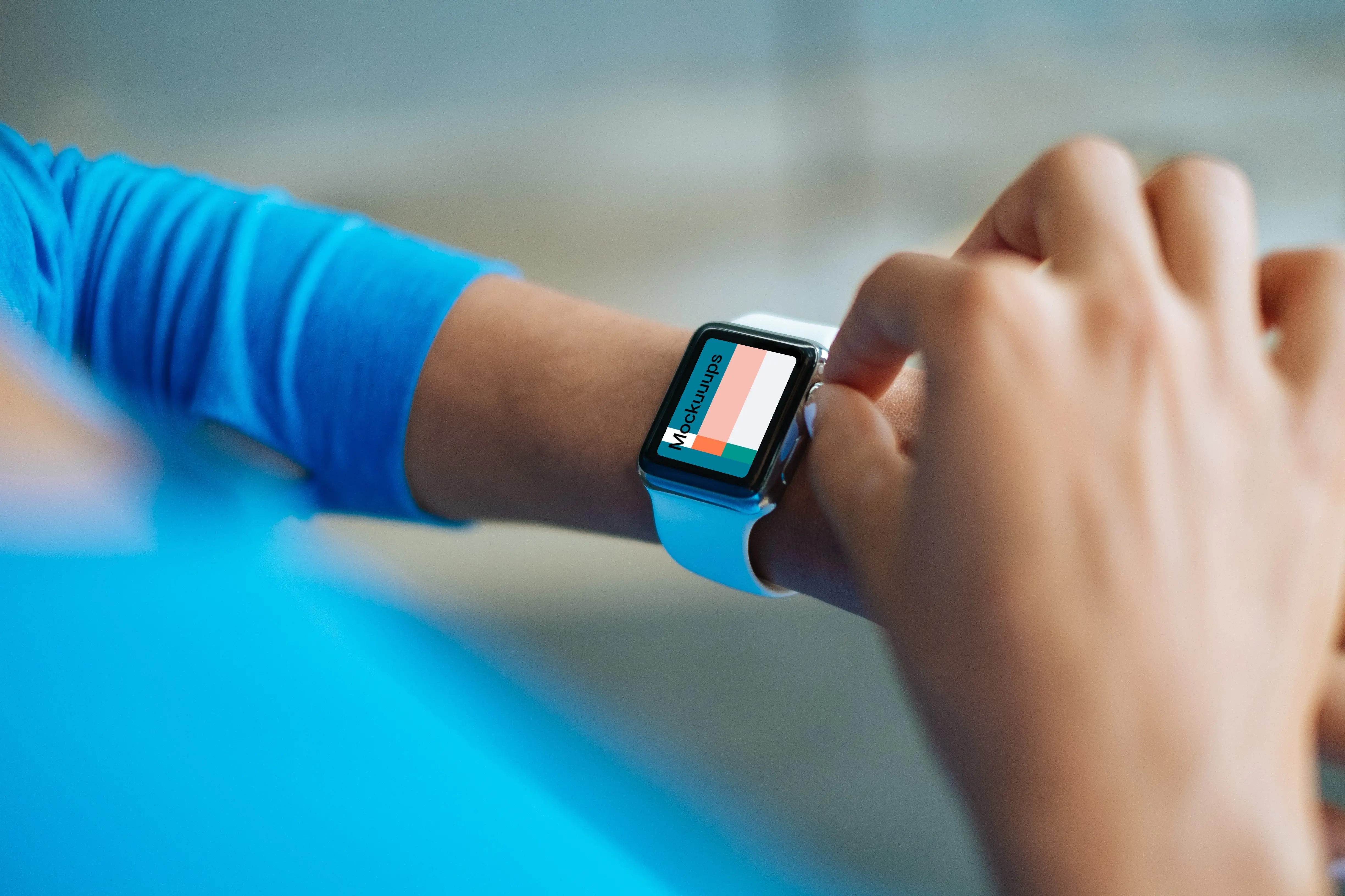 Navigating Apple Watch mockup features