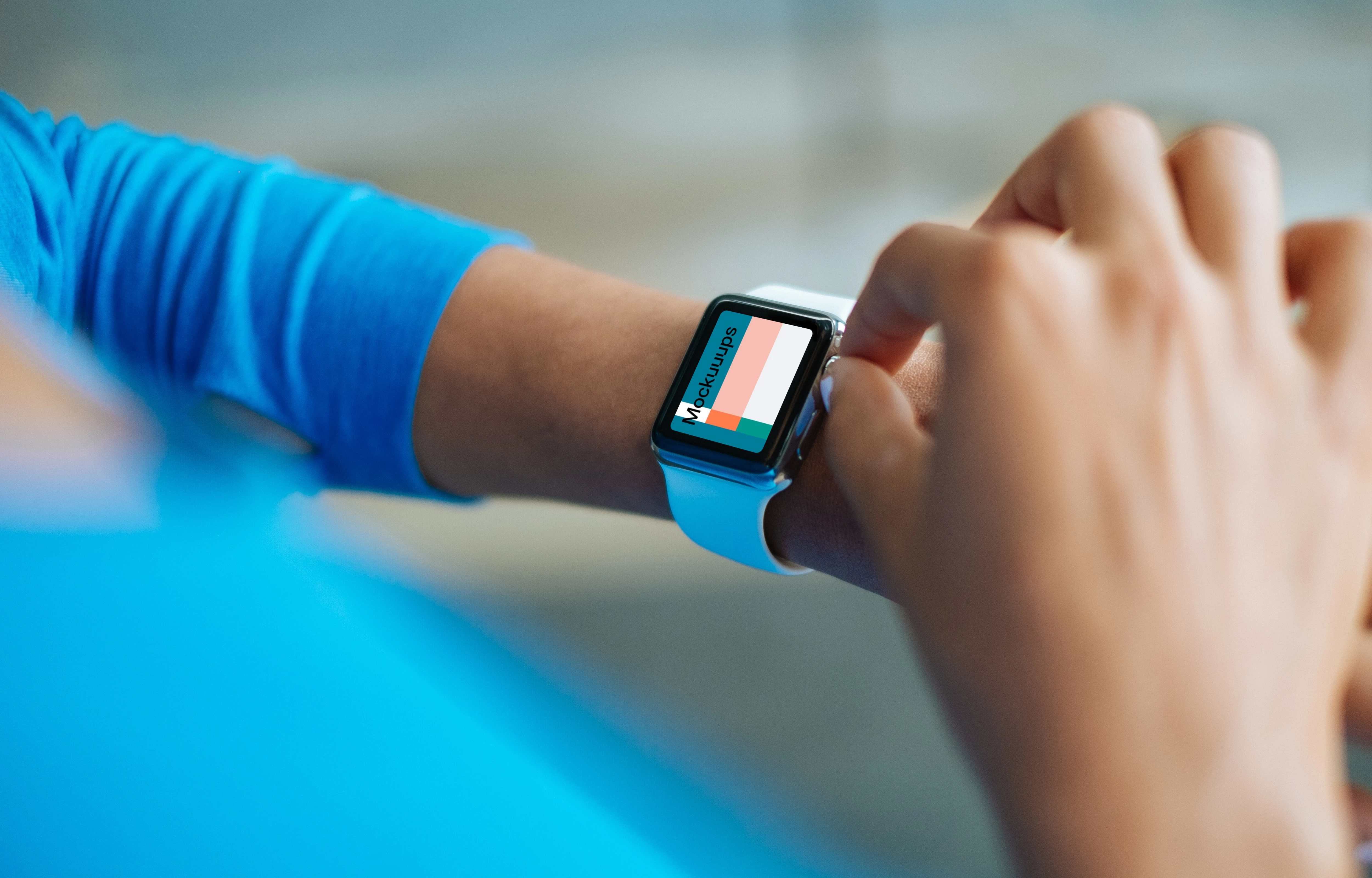 Navigating Apple Watch mockup features