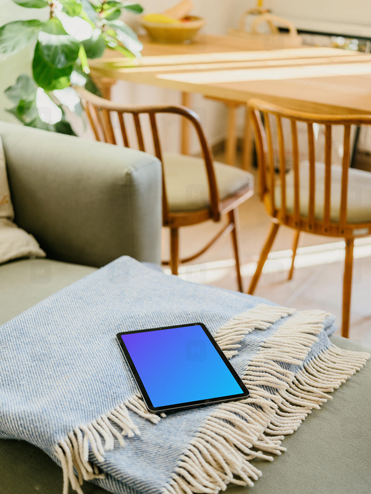 iPad Mockup at home