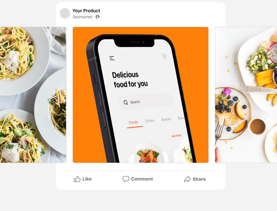 Mockup generator for your ads - Mockuuups Studio