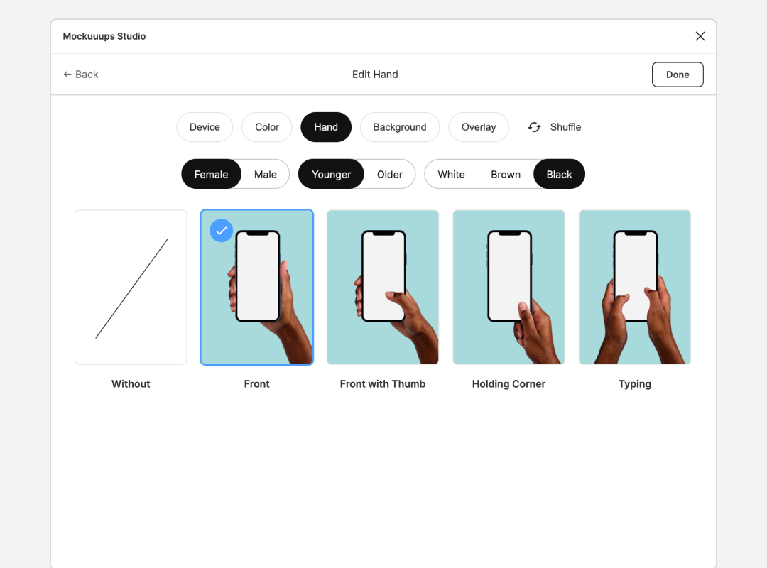 Create custom mockups in Adobe XD