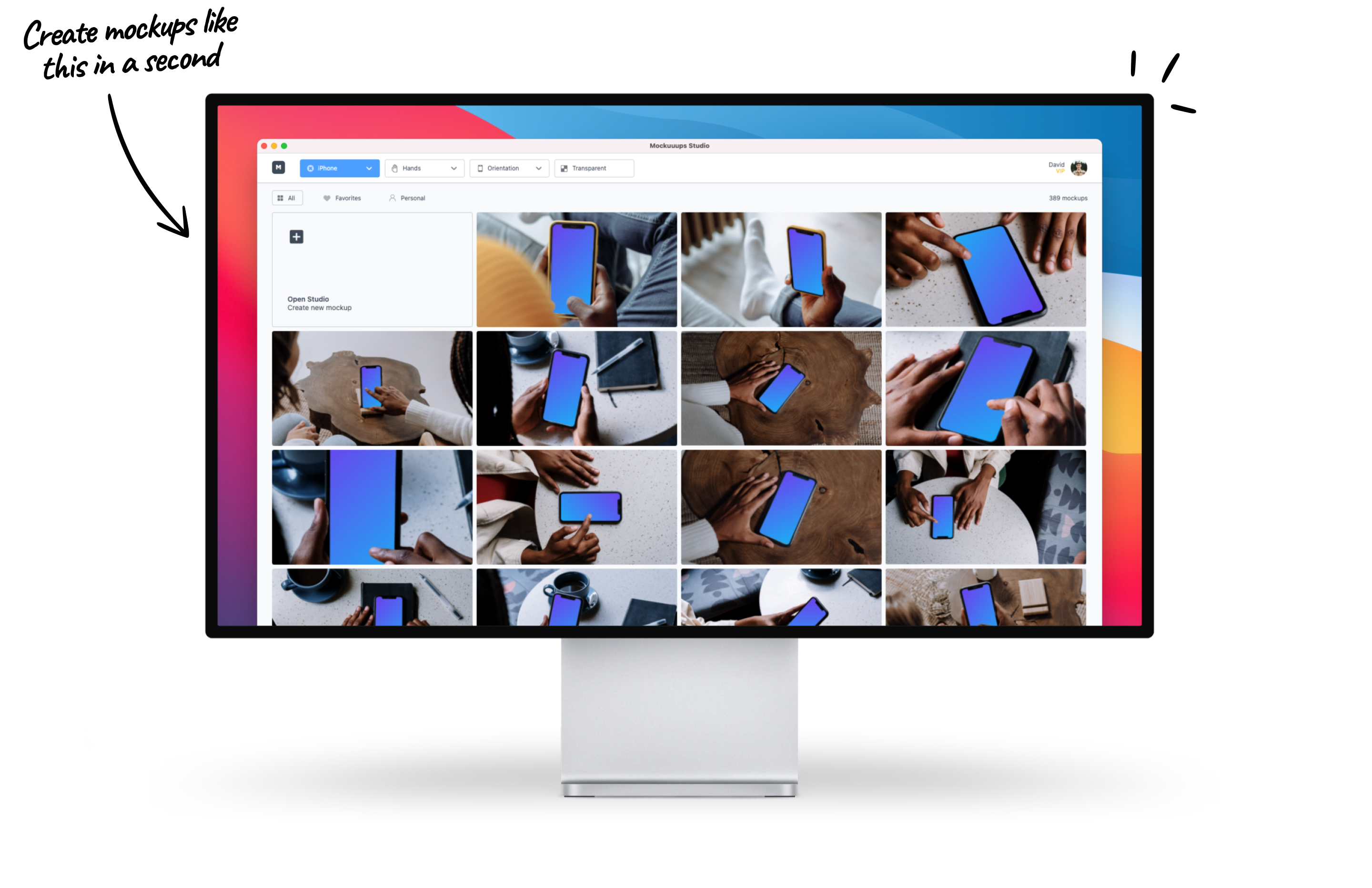Free Magic Mockup Alternative - Mockuuups Studio