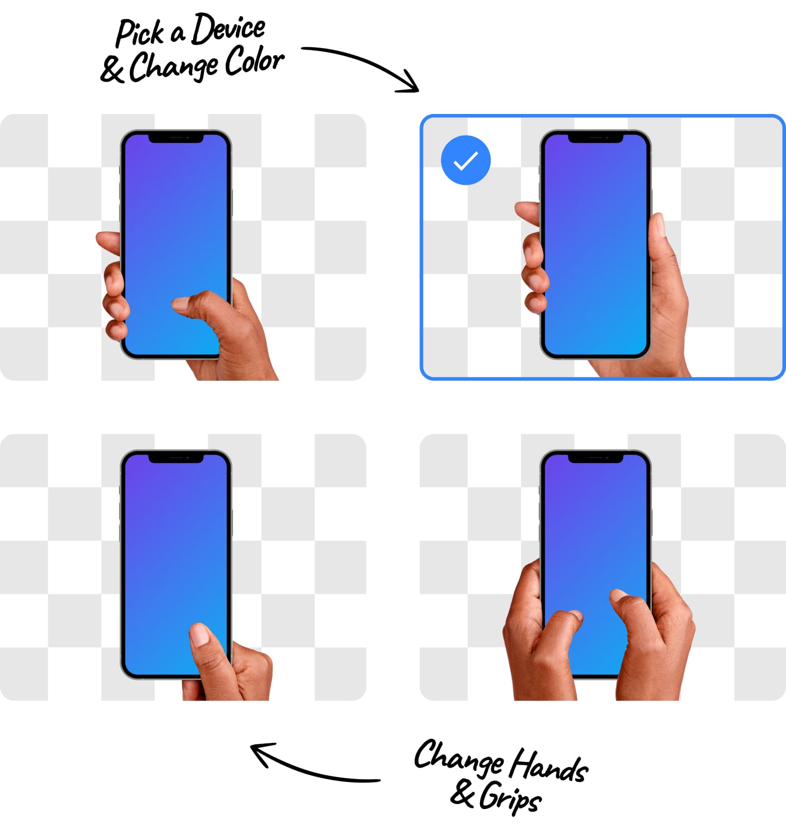 Mockup Studio let's you easily customize your mockup