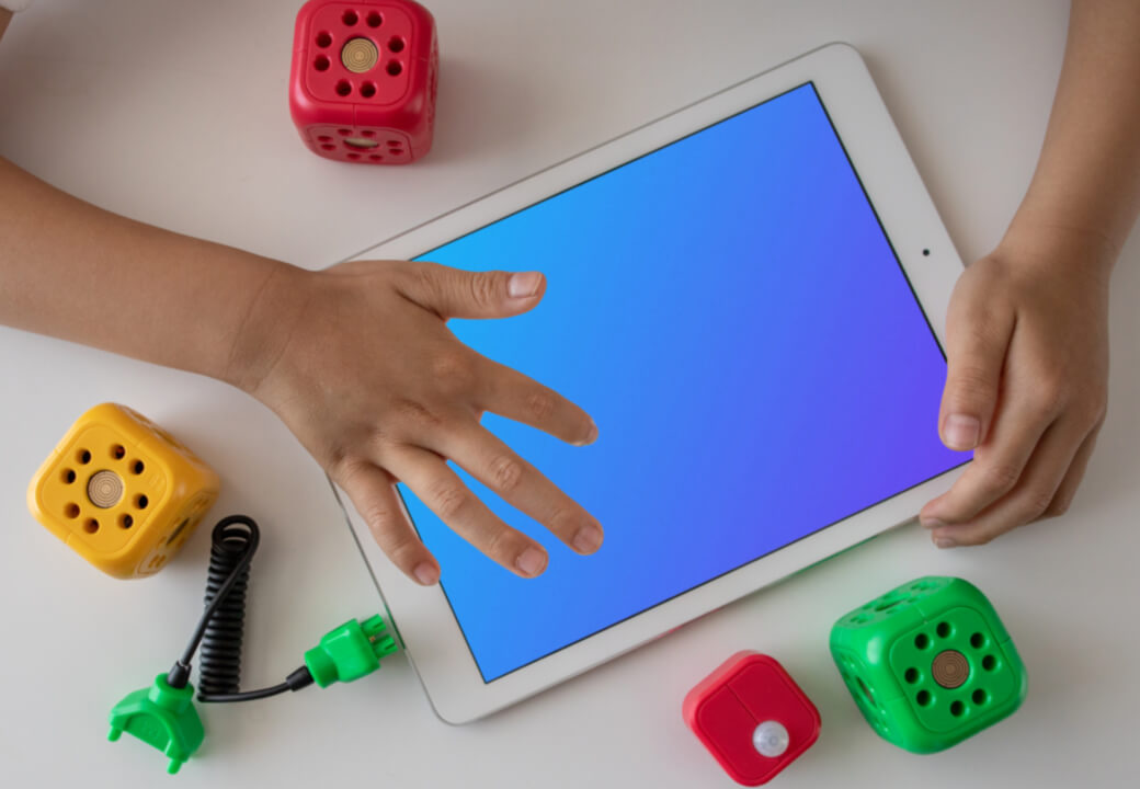 Kids iPad Mockup