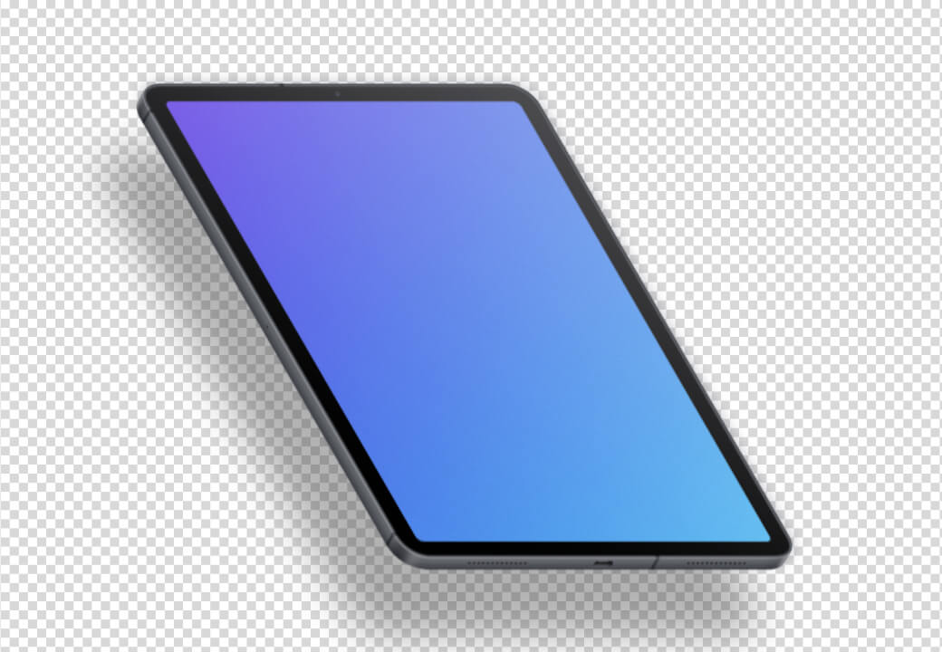 Transparent iPad Mockup