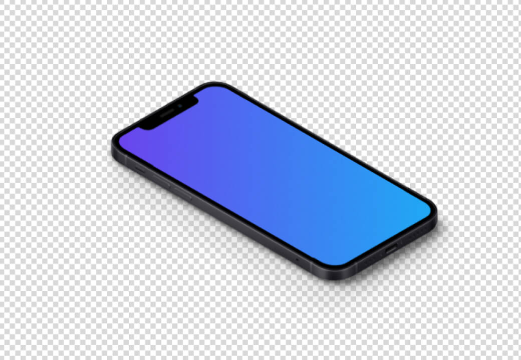 Transparent iPhone Mockup