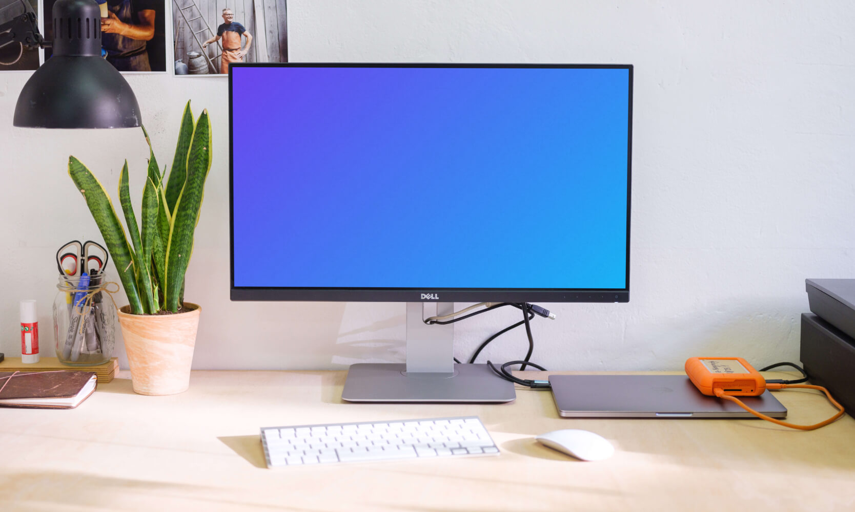 Computer mockup
